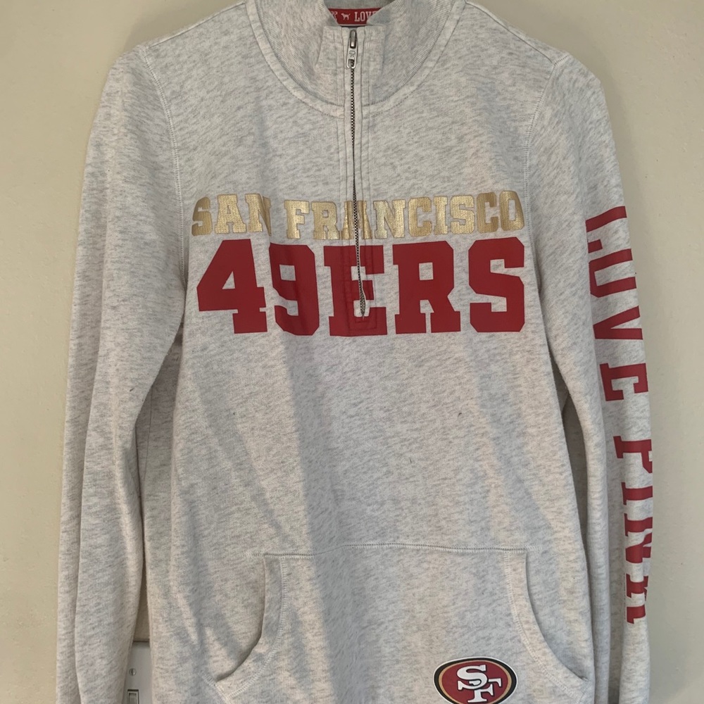 SF 49ers PINK Victoria’s Secret Pullover